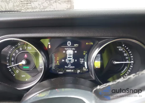 2021 Jeep Wrangler 4Xe Unlimited Sahara 4X4 из США, поврежденный, VIN 1C4JJXP63MW765419